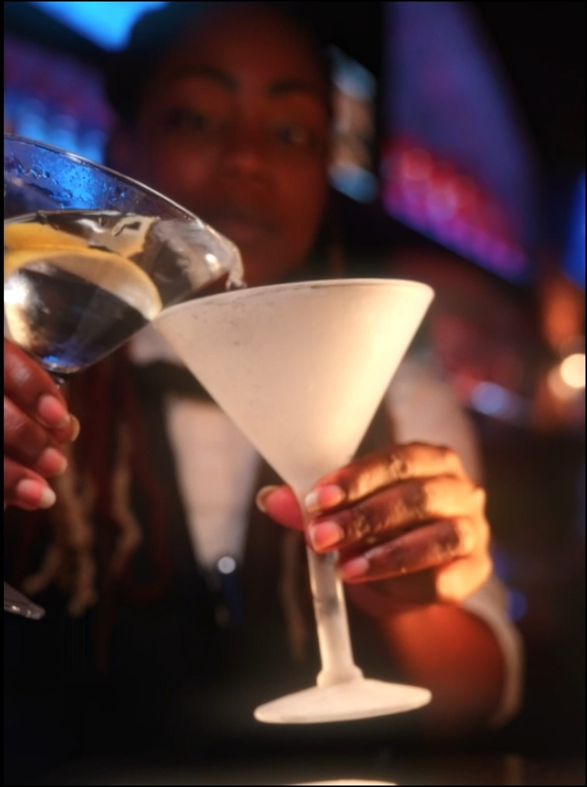 The martini ritual