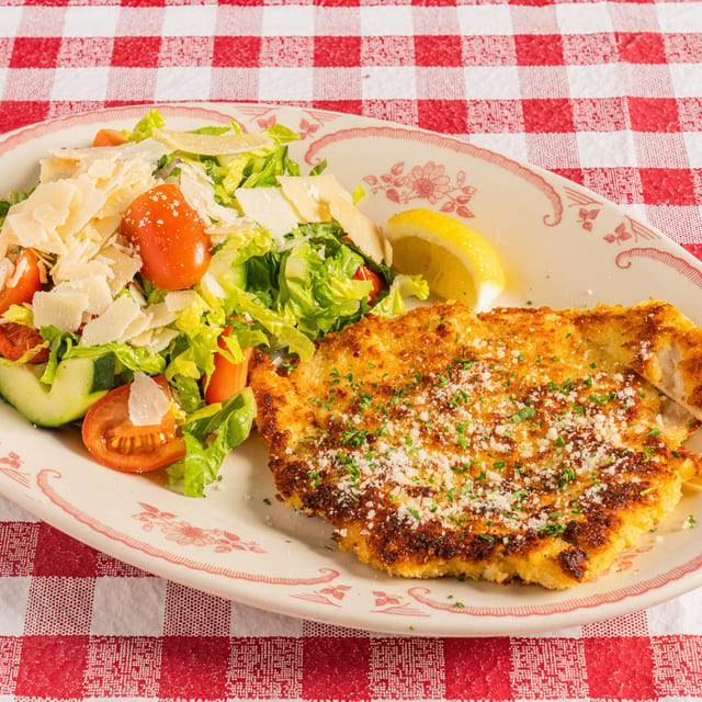 Chicken Milanese Salad.