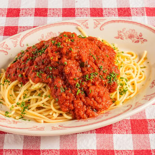 Spaghetti & "Midnight" Meatball or Italian Sausage