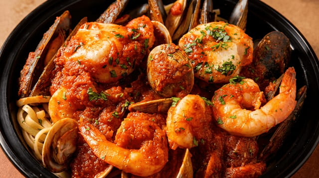 Seafood Fra Diavolo.