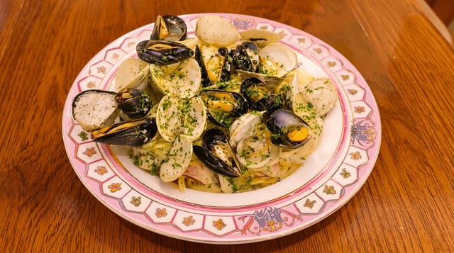 Mussels.