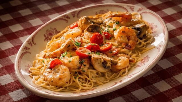 Shrimp Scampi.
