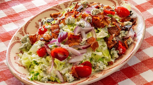 Blue Cheese Salad.