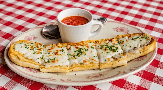 Garlic Cheese Bread.