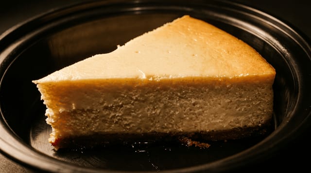 Seasonal Cheesecake.