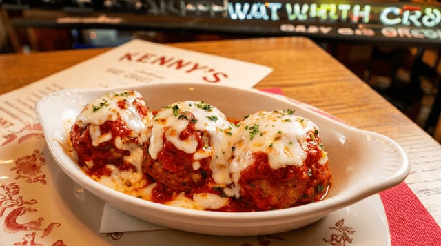 Kenny's "Midnight" Meatballs.